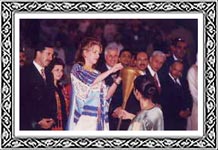 Her majesty Queen Noor of Jordan