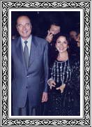 With formal president of France Jack Sherak